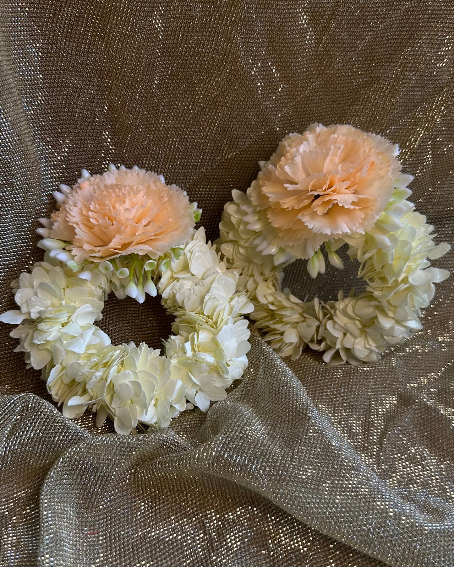 Zinnia Artifical Gajray-pair