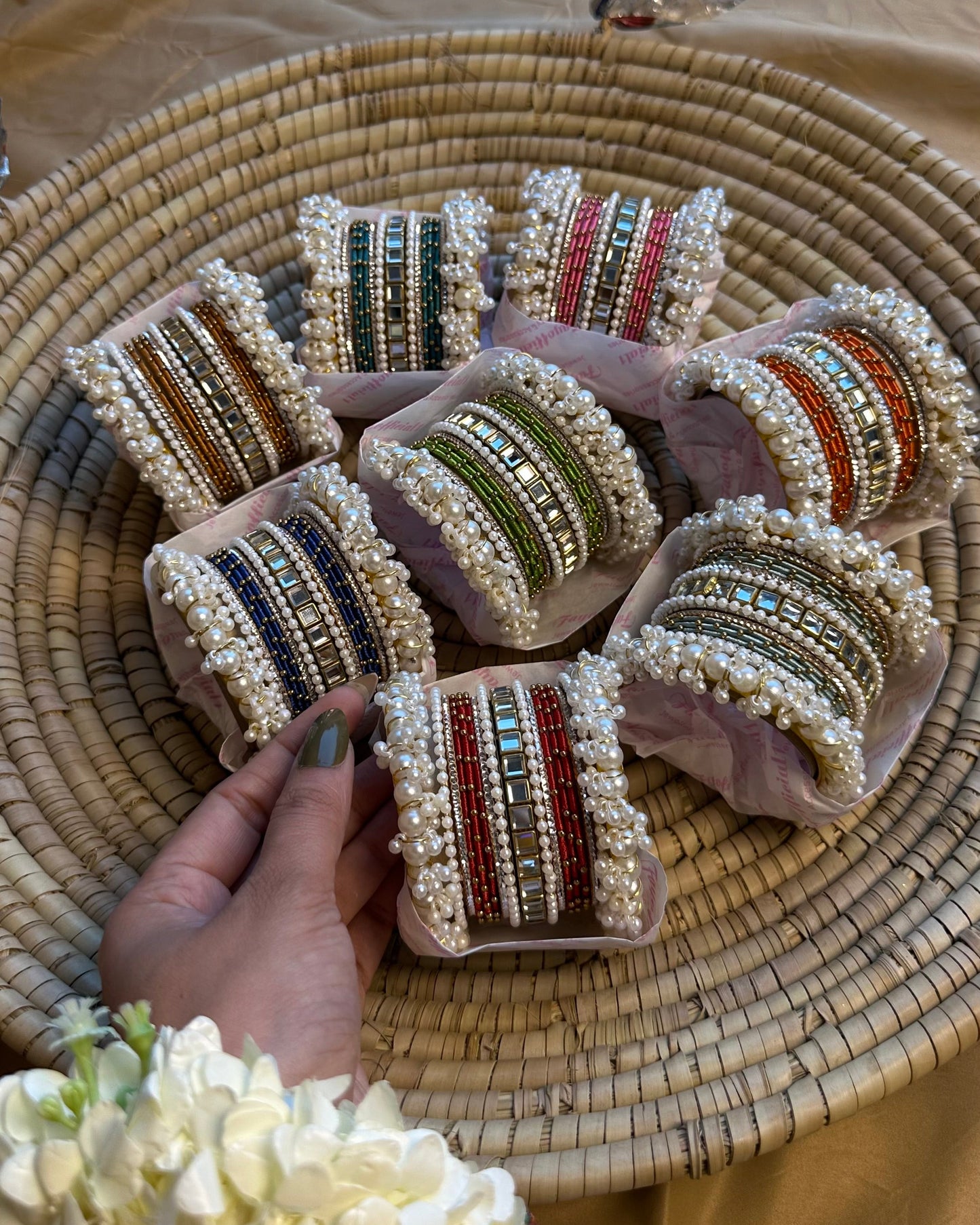 Nagma Bangles Combo-Pack of 8 Sets