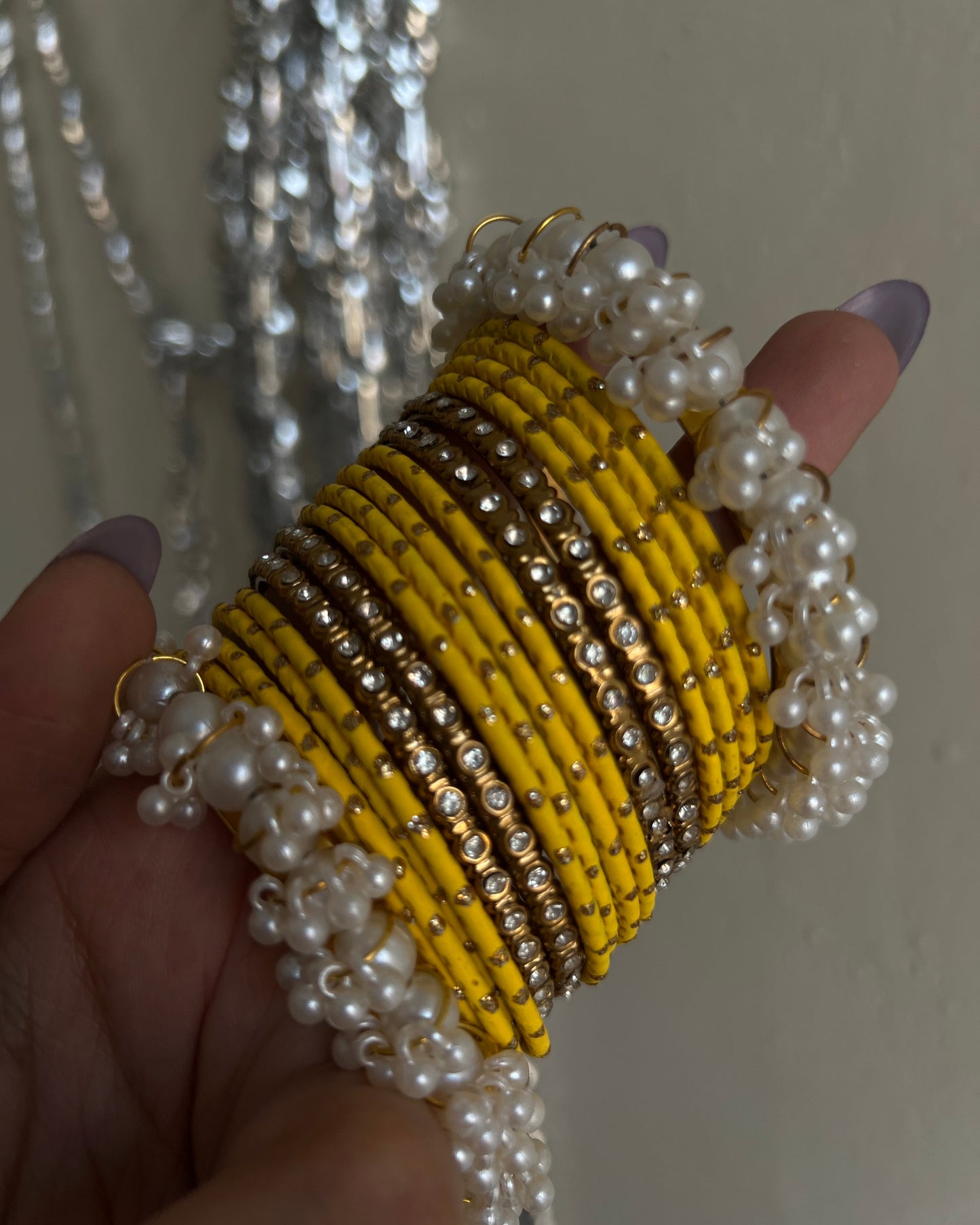 Yellowy Bangles