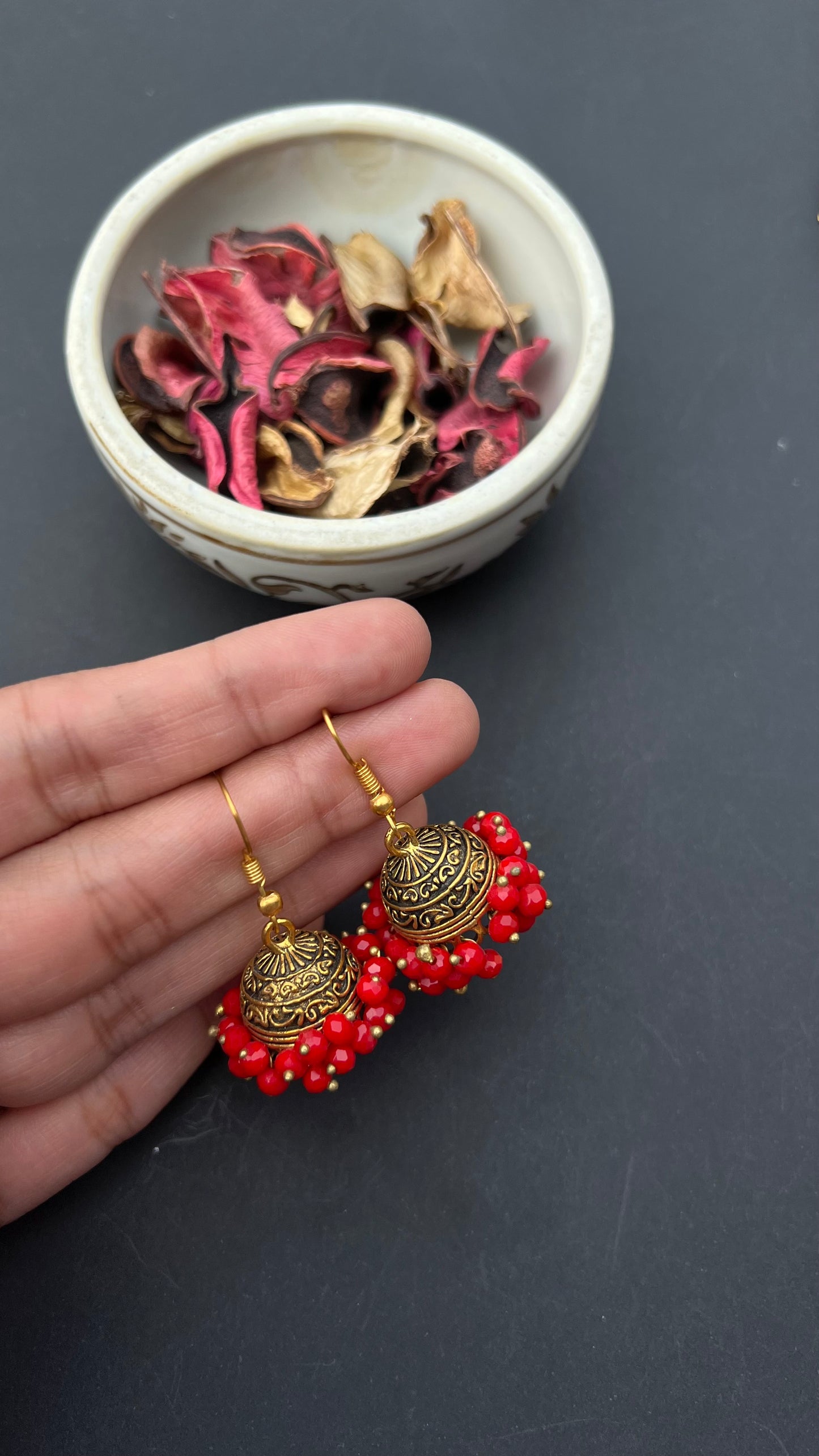 Cherry jhumka