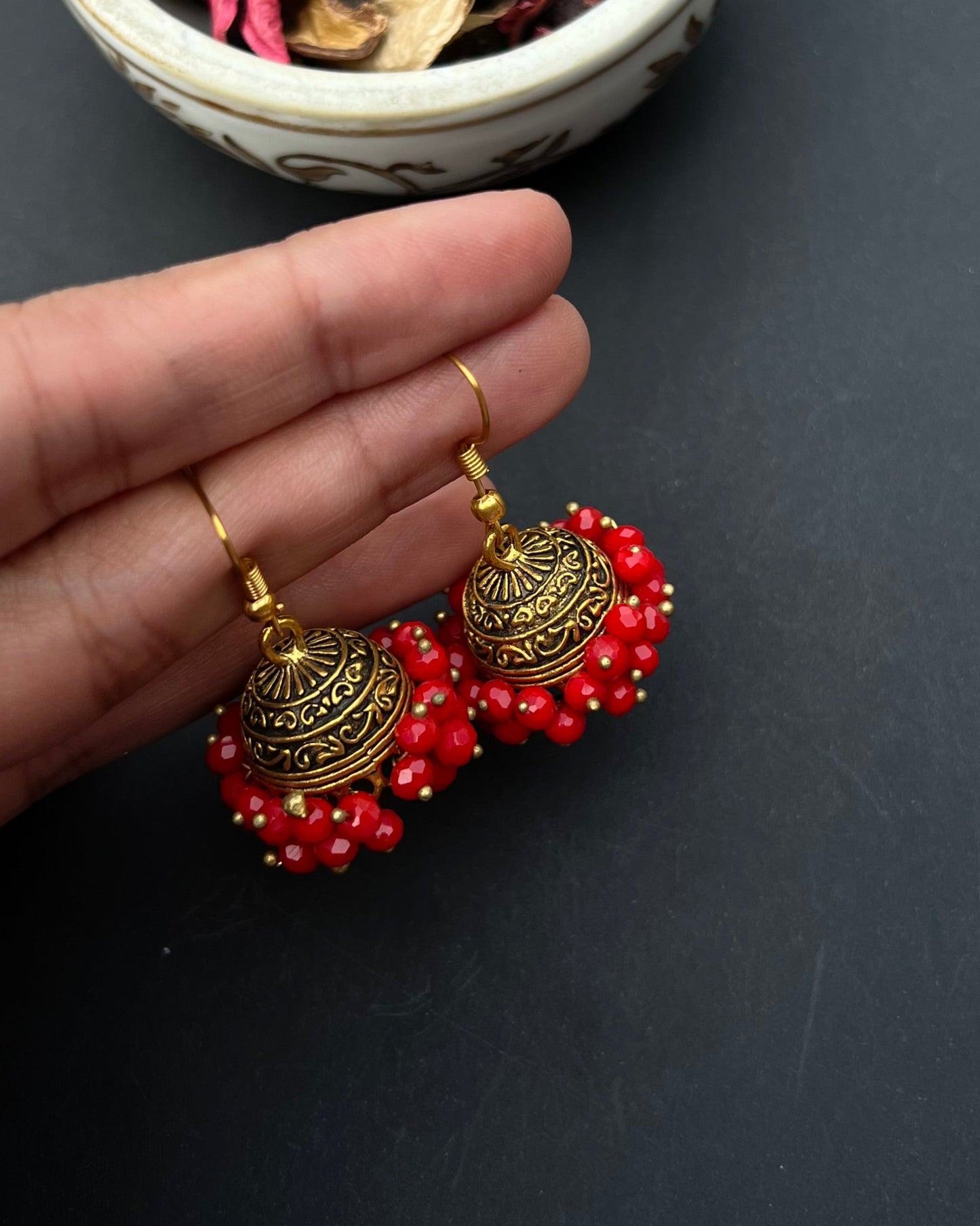 Cherry jhumka