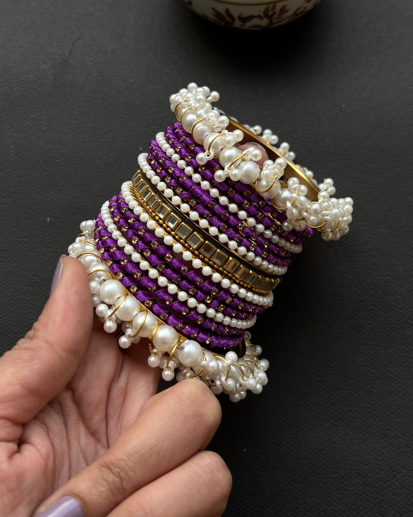 Gajra Dana Bangles