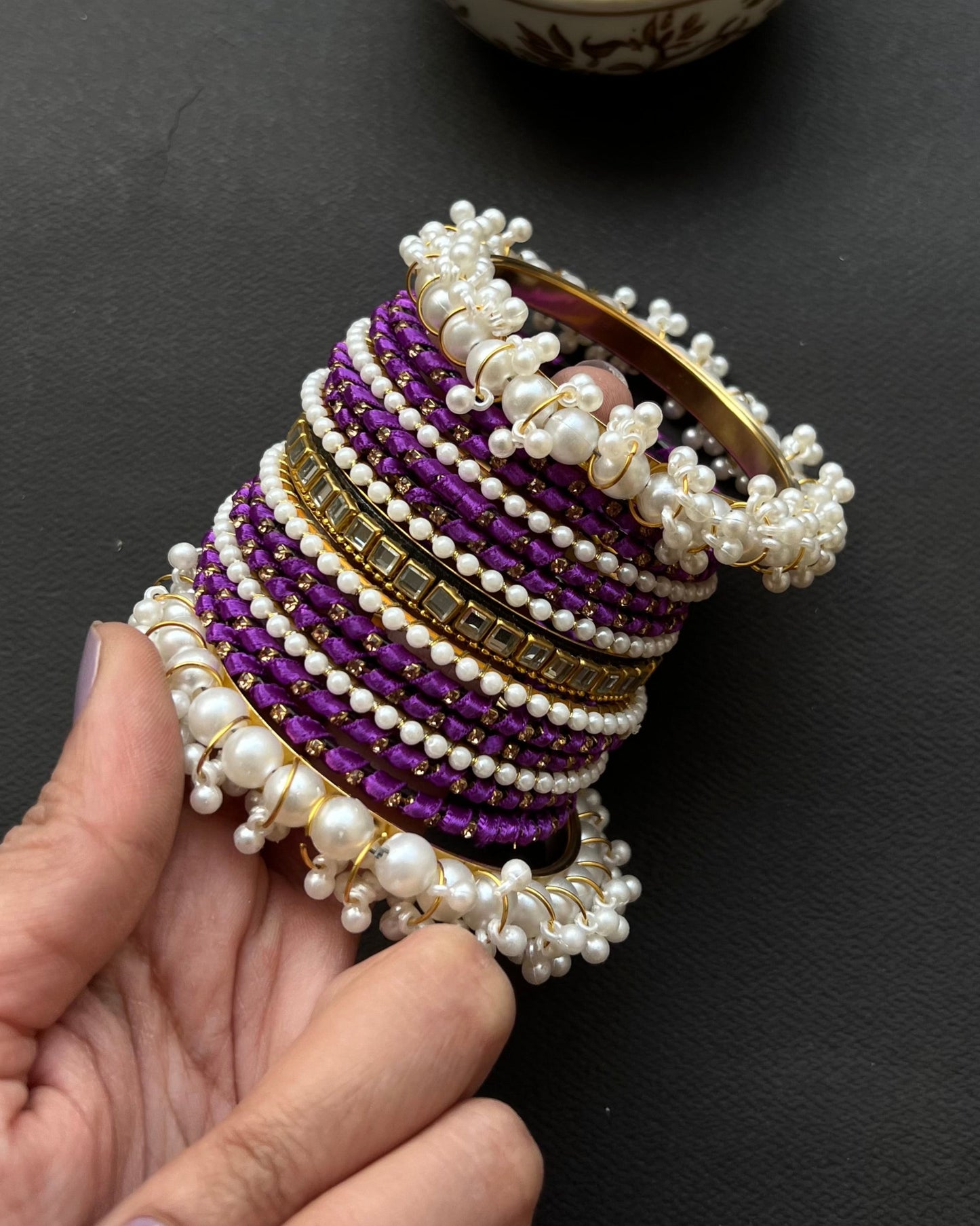 Gajra Dana Bangles