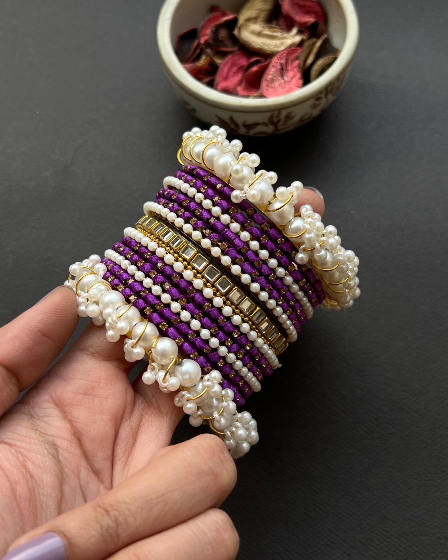 Gajra Dana Bangles