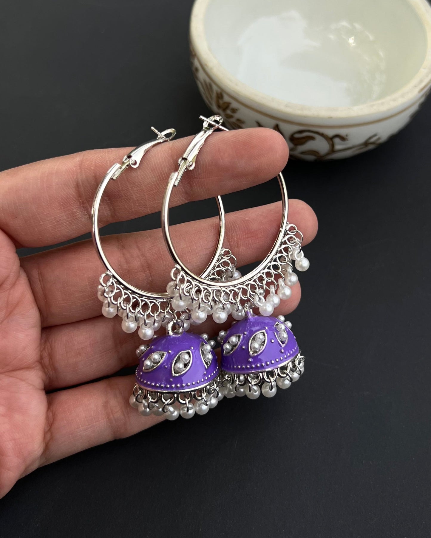 Lilac Chandbali