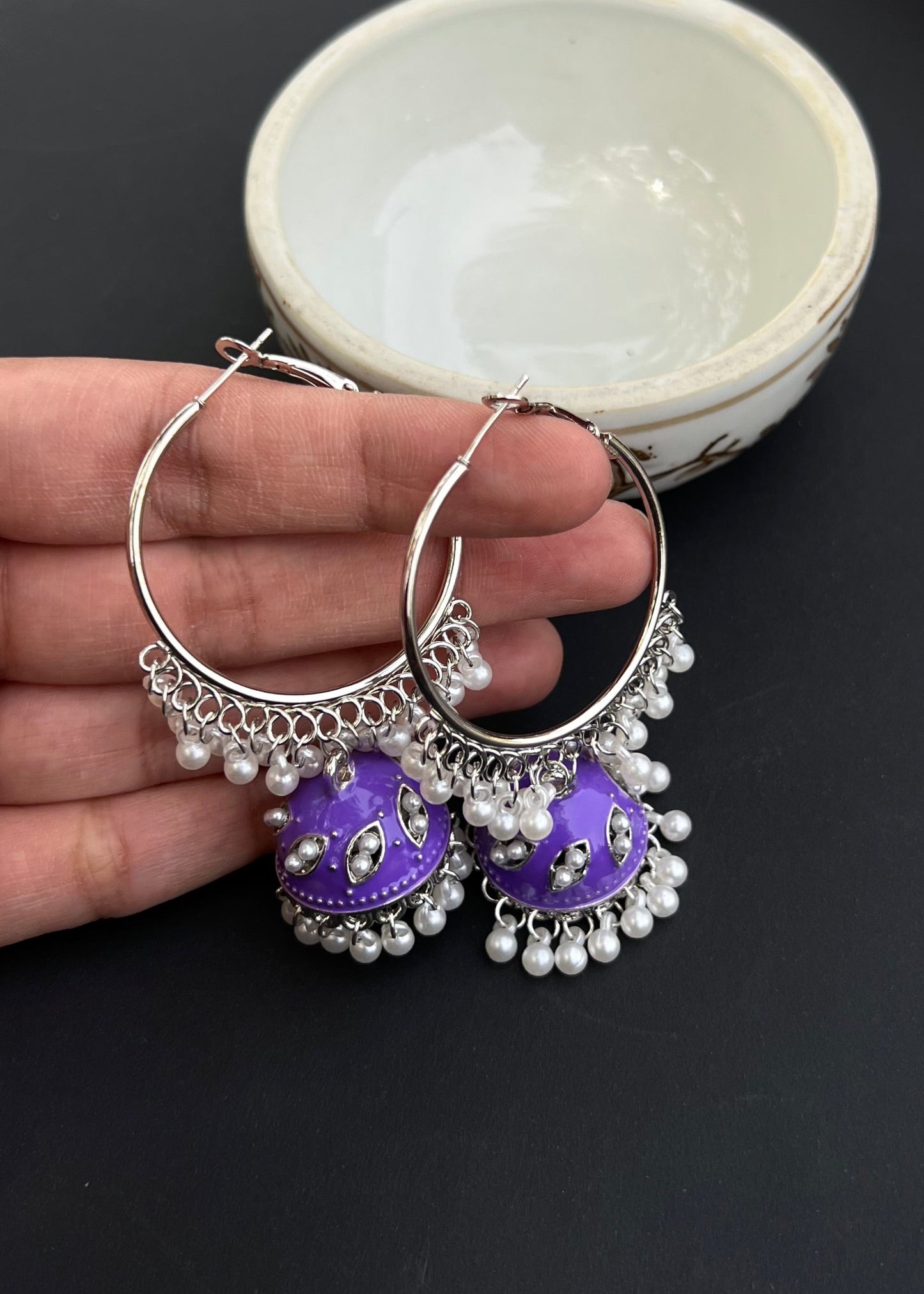 Lilac Chandbali
