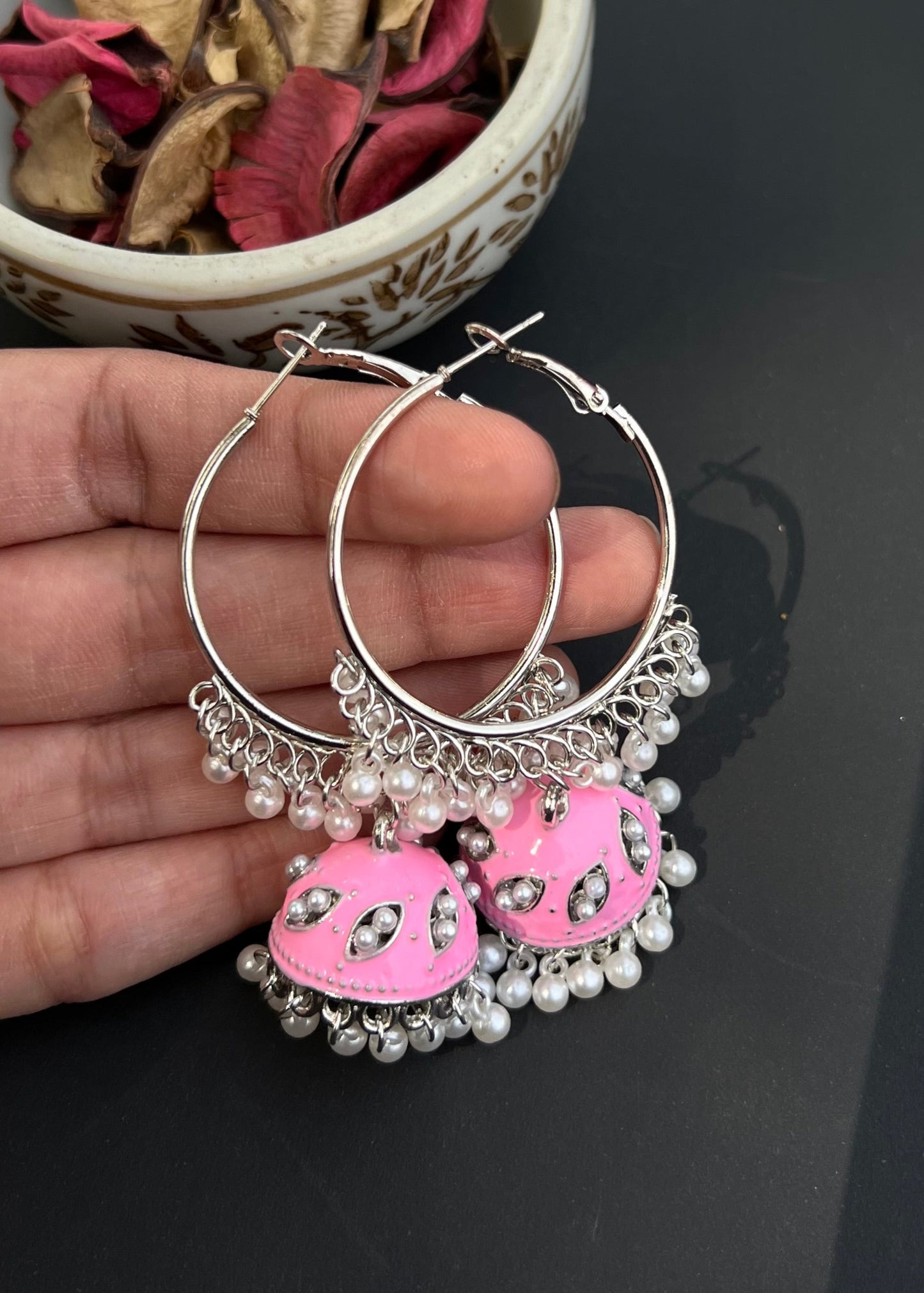 Blush Chandbali