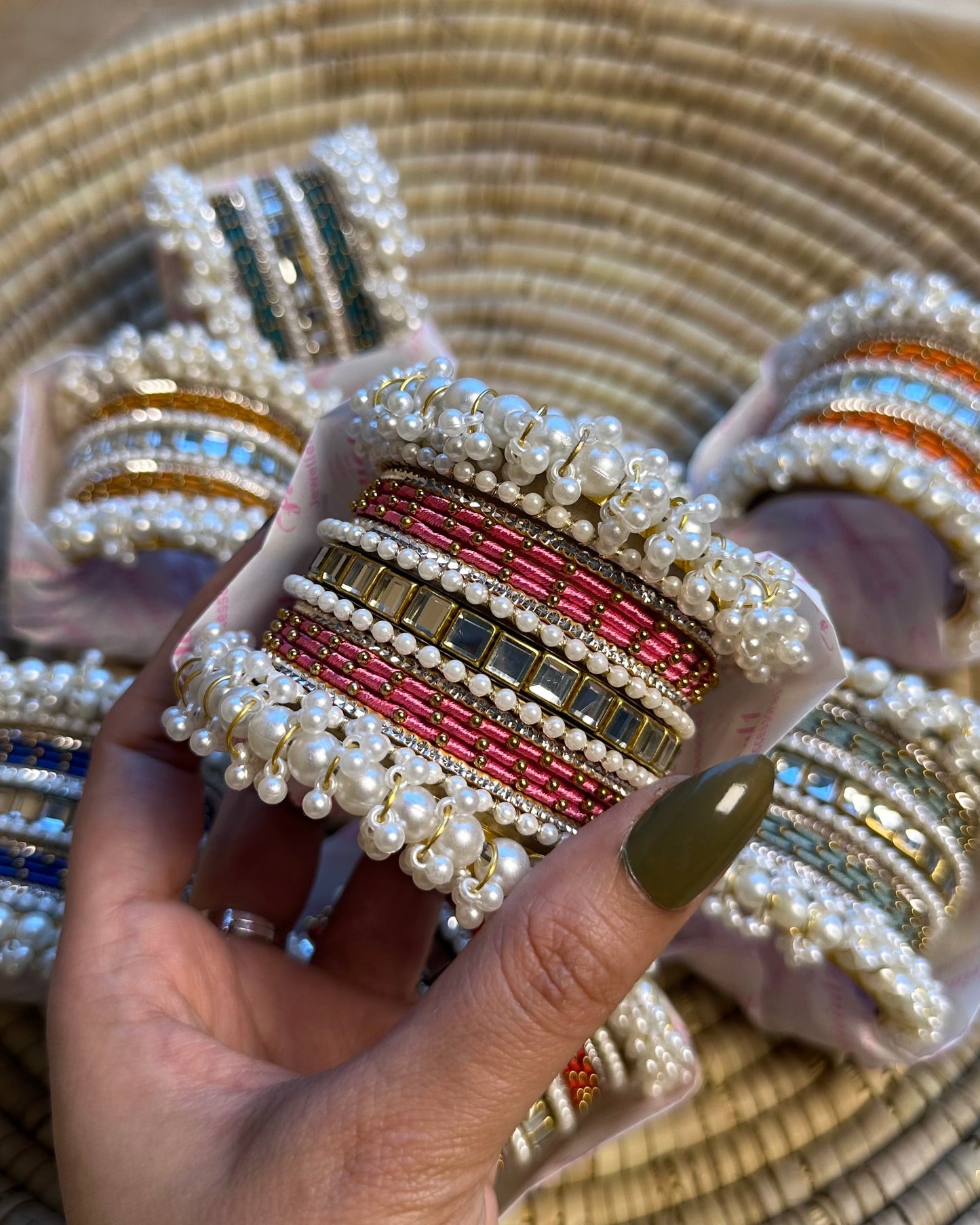 Nagma Bangles Combo-Pack of 8 Sets