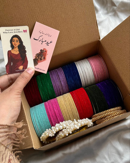 Velvet Bangles-Multi Full Box