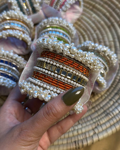 Nagma Bangles Combo-Pack of 8 Sets
