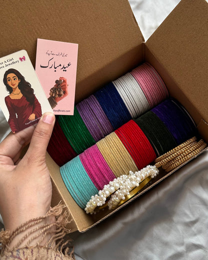 Velvet Bangles-Multi Full Box