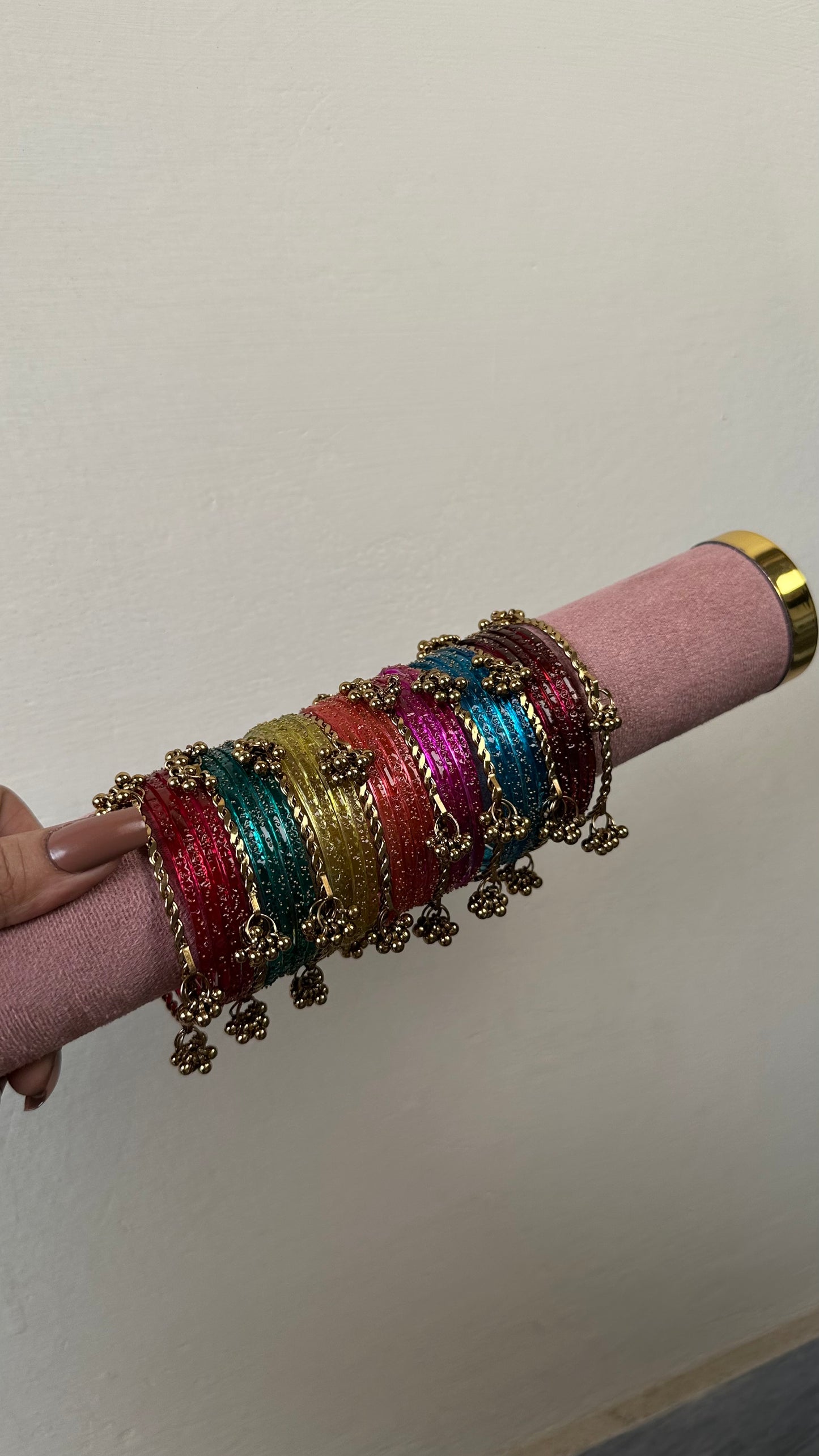 Raindrop Glass Bangles