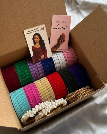 Velvet Bangles-Multi Full Box
