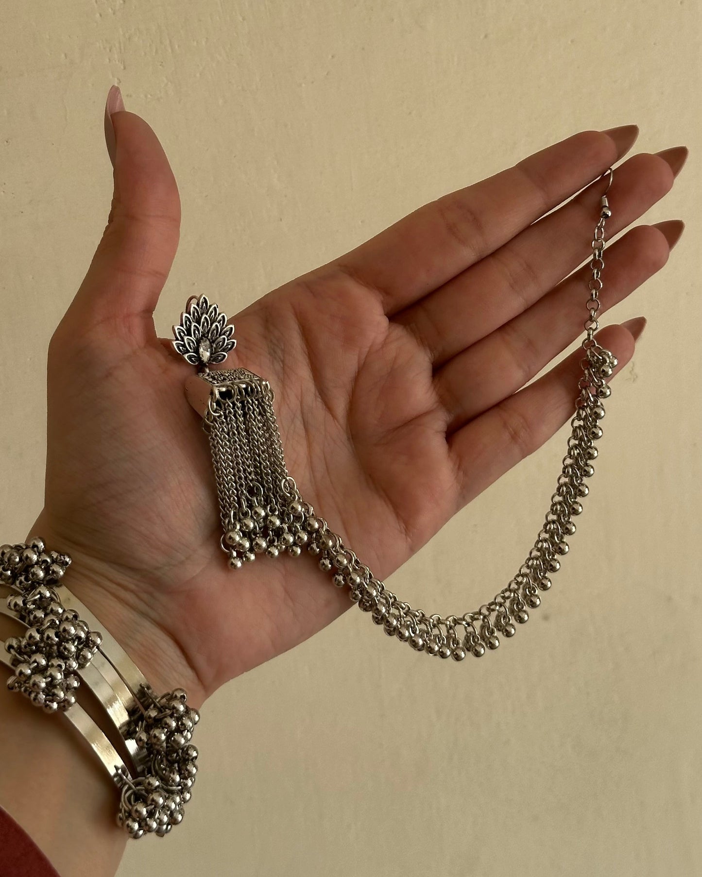 Kashmiri sahara jhumka