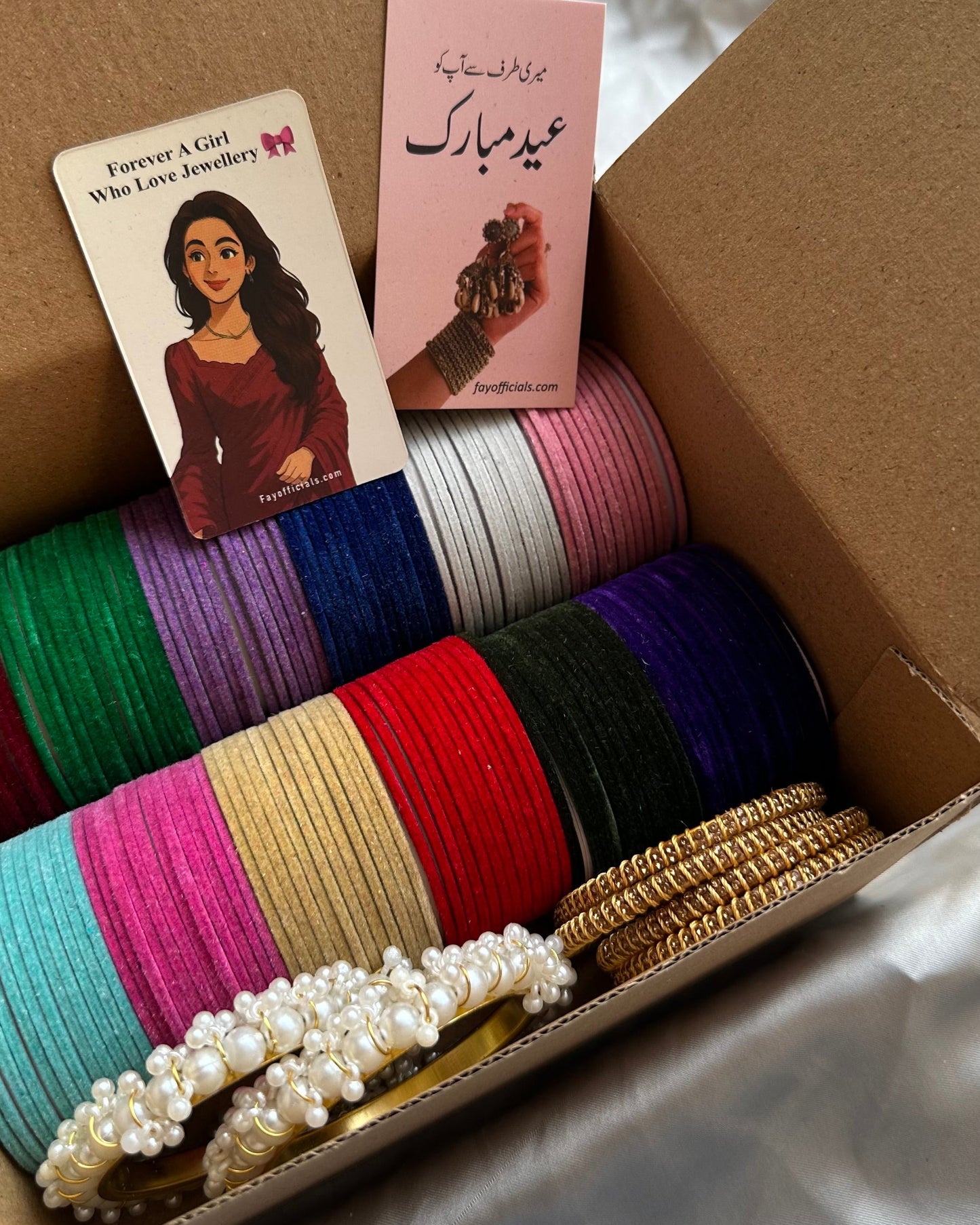 Velvet Bangles-Multi Full Box