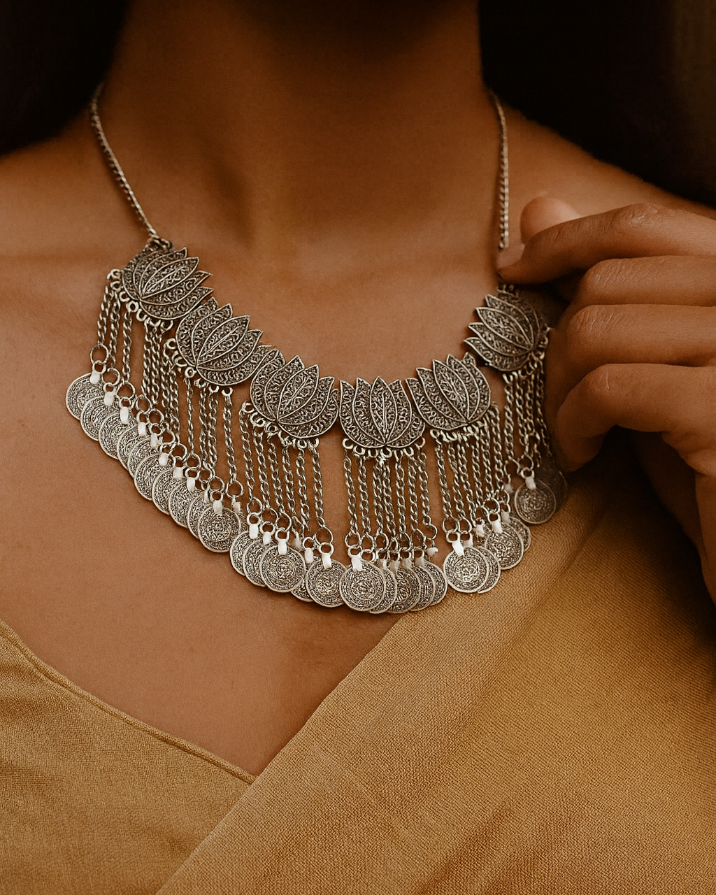 Lotus Necklace