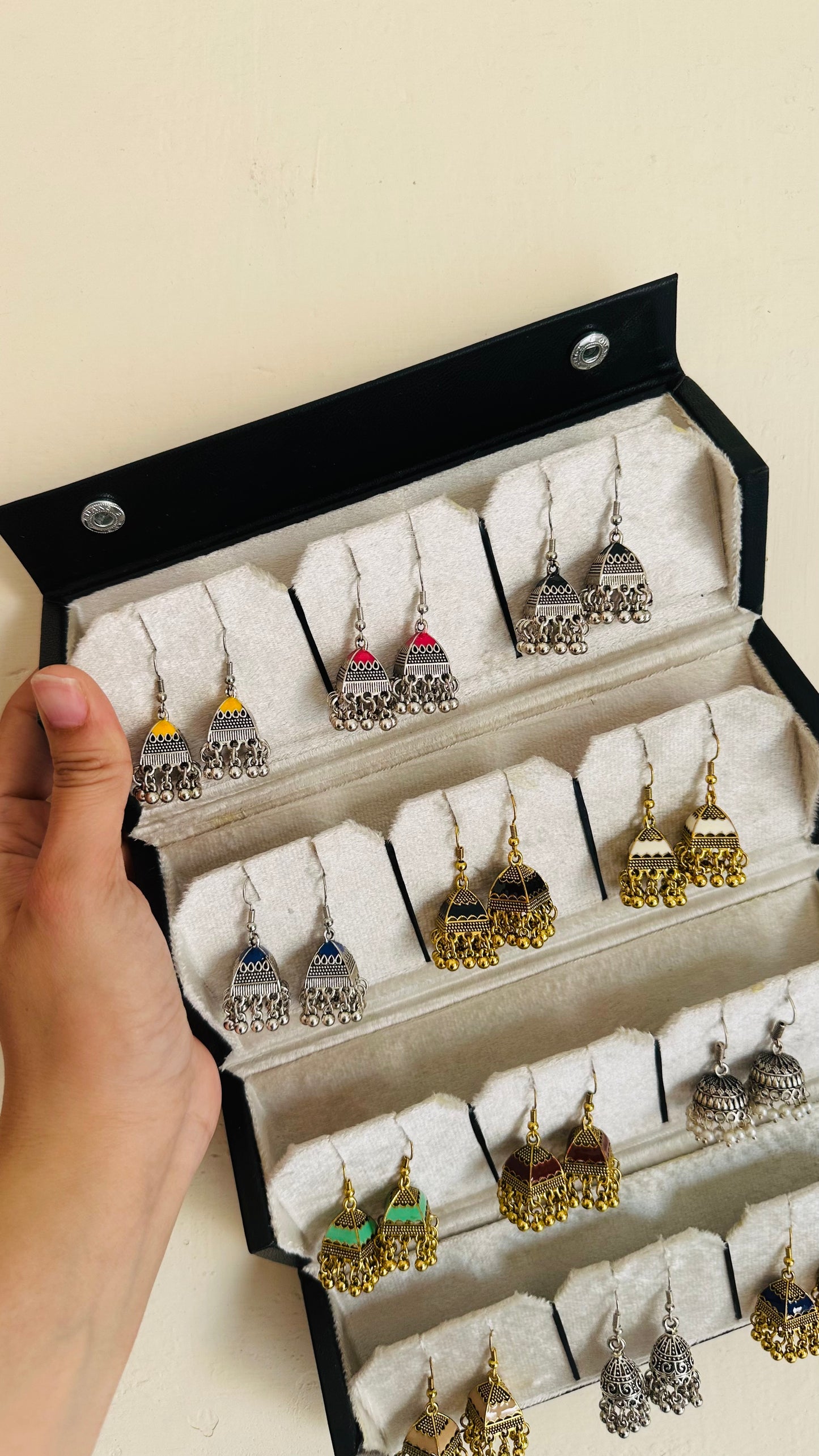 Jhumka Gift Box-16 Multi Earrings
