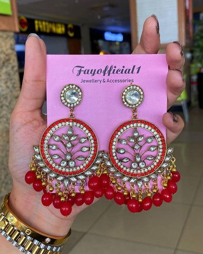 Almirah Kundan Earrings