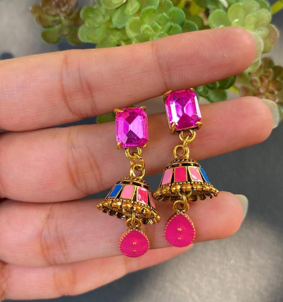 Floral Jhumki