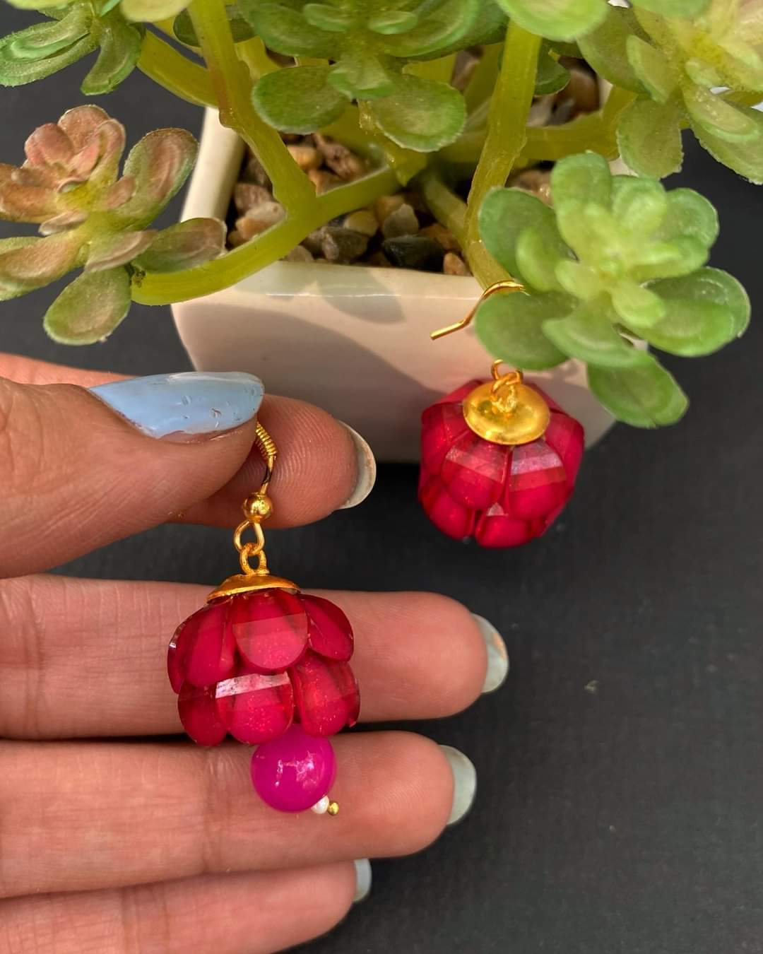 Floral Jhumki