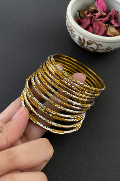 Brown Metal Bangles