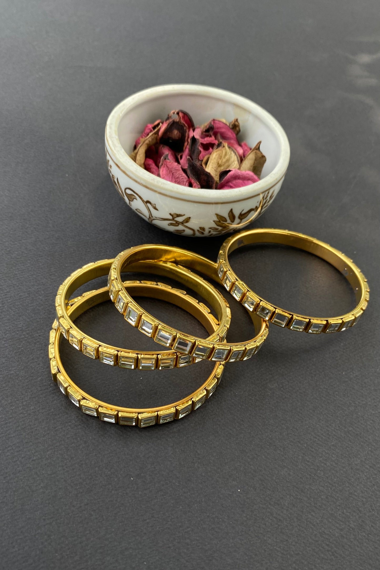 Jojo Kundan Bangles