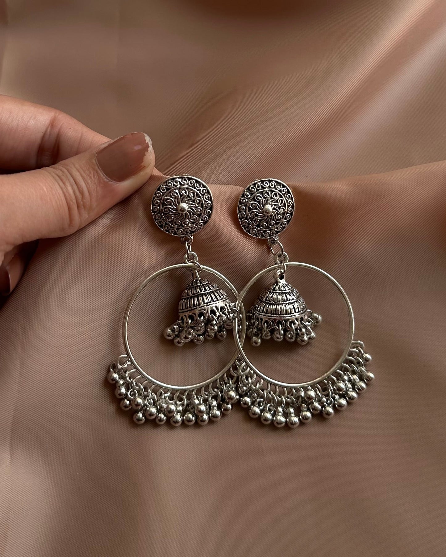 Anush Round Earrings