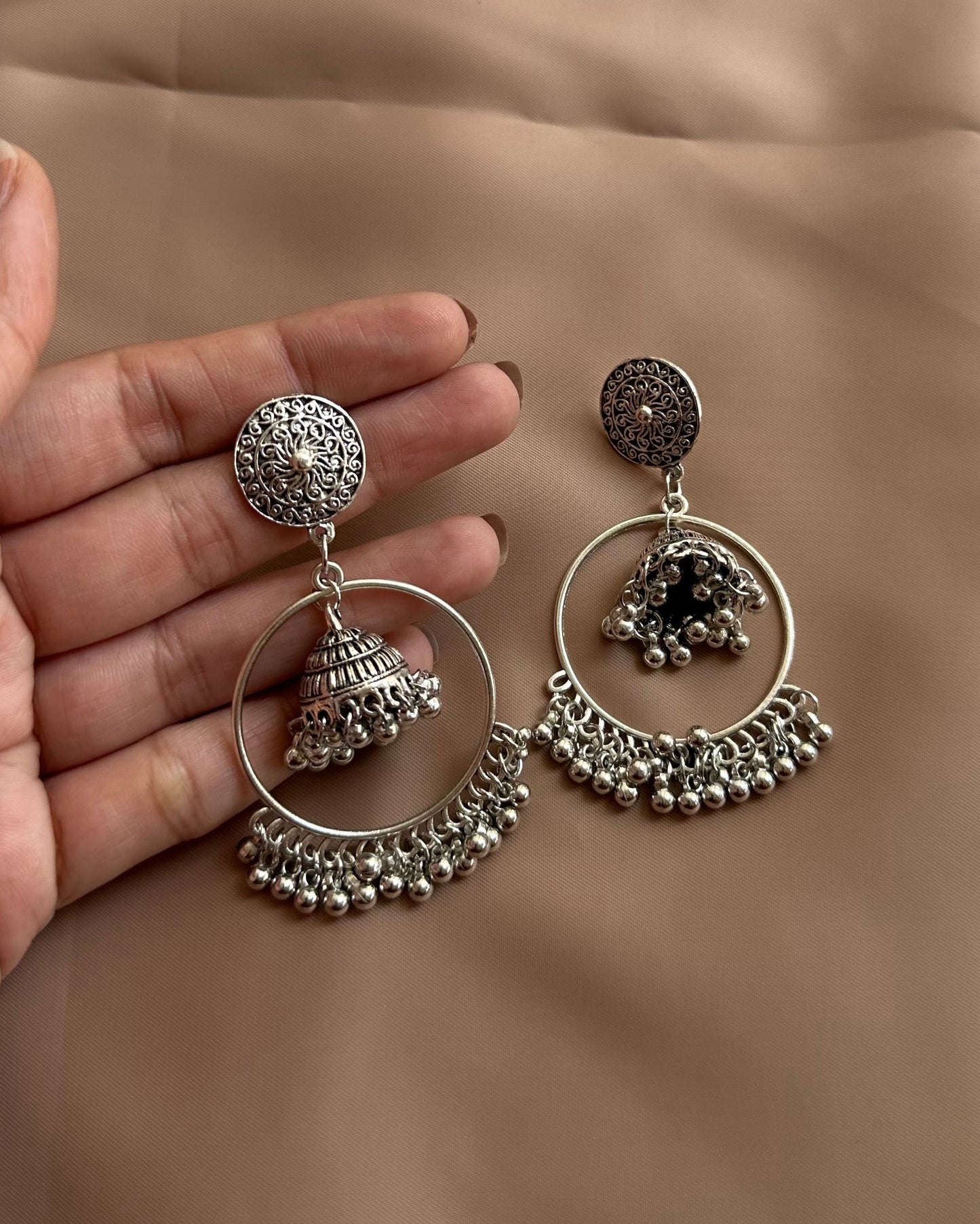 Anush Round Earrings