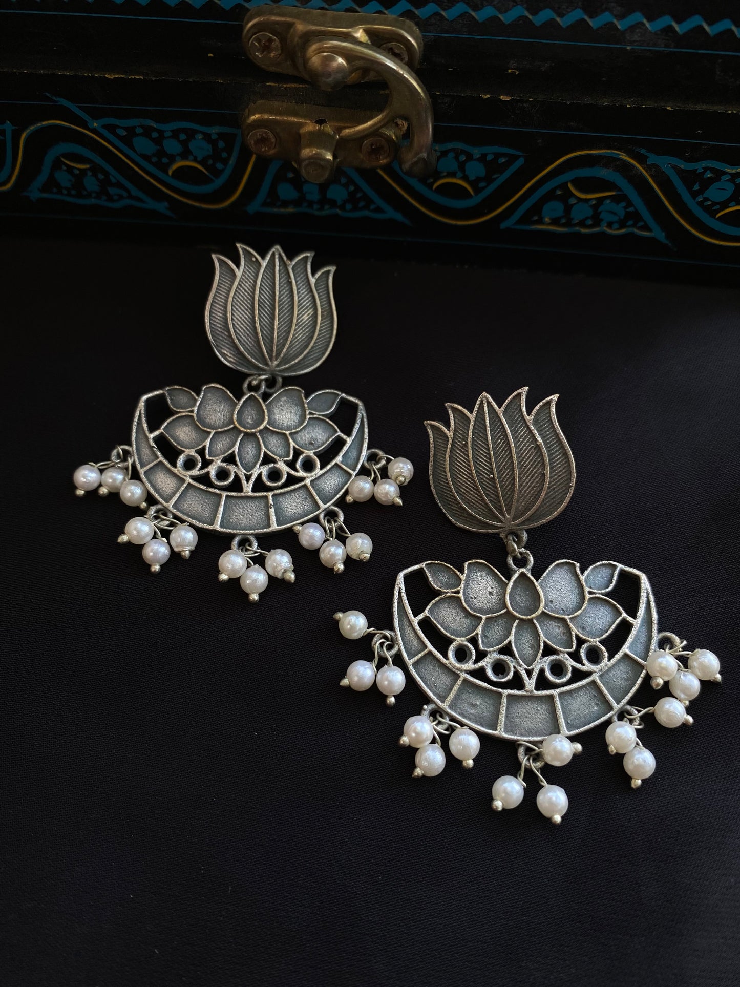 Siya Lotus Earrings