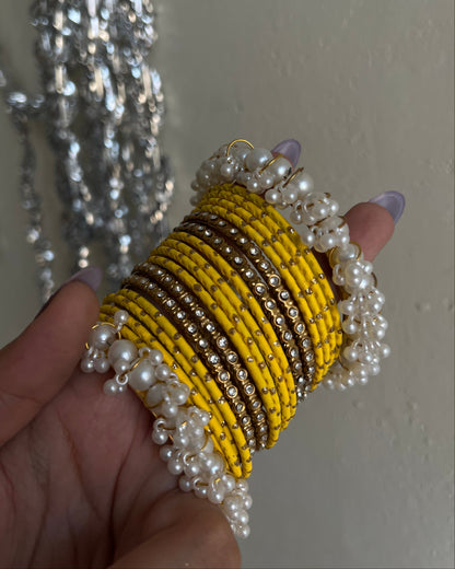 Yellowy Bangles