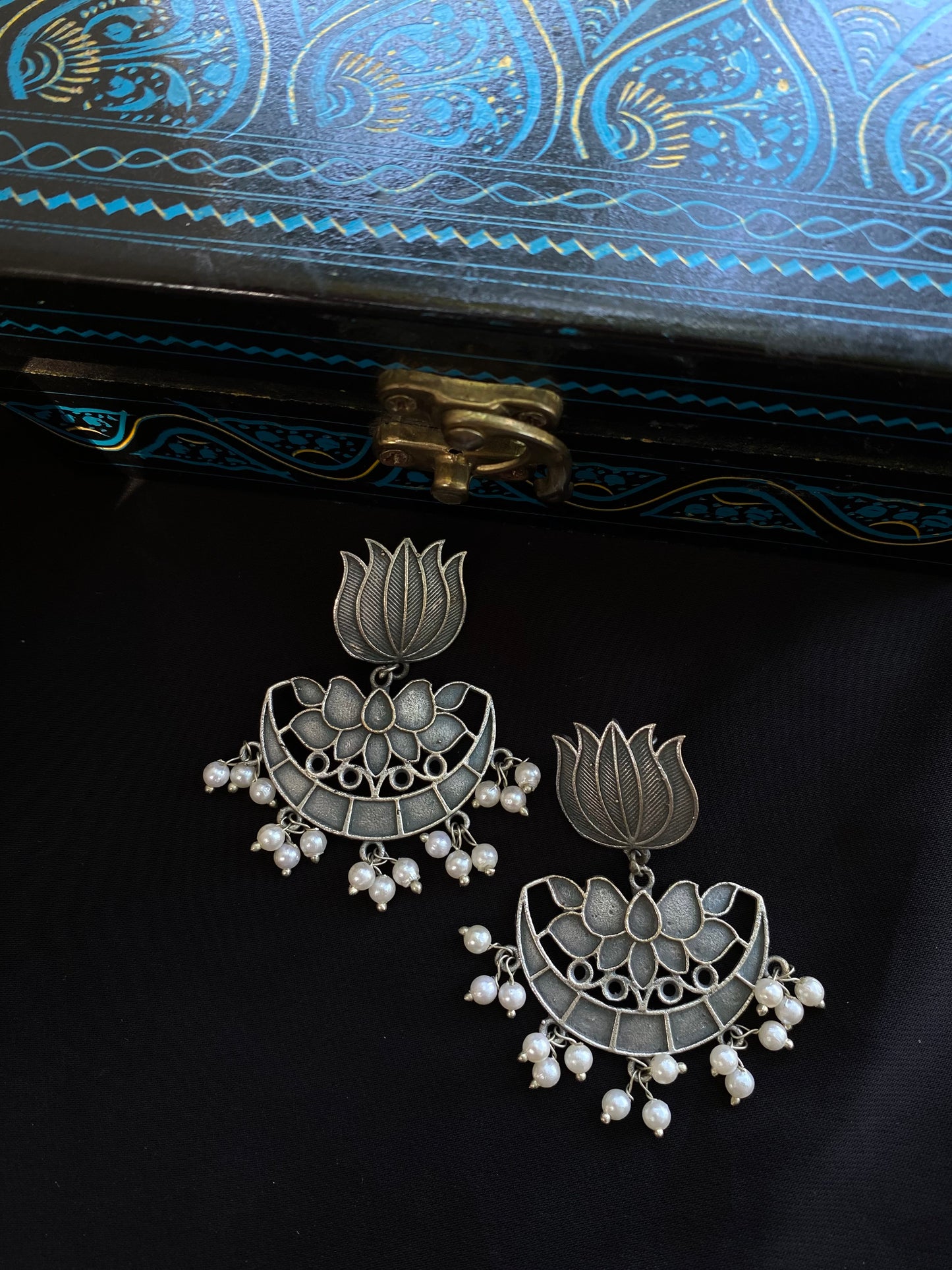 Siya Lotus Earrings