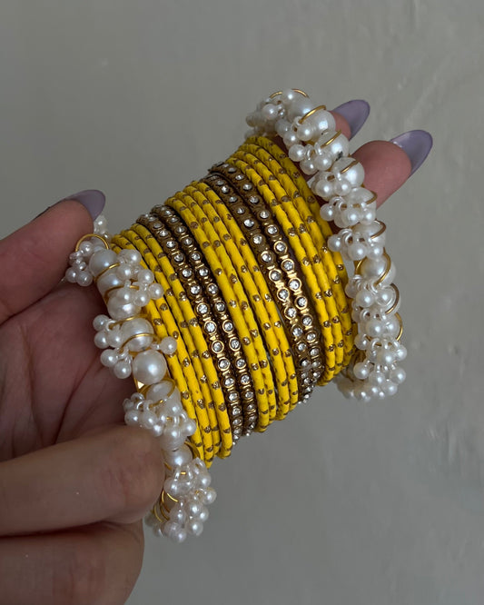 Yellowy Bangles