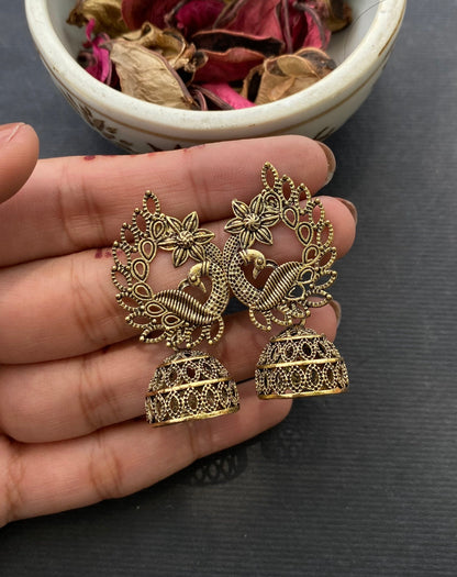 Haram Peacock Jhumki