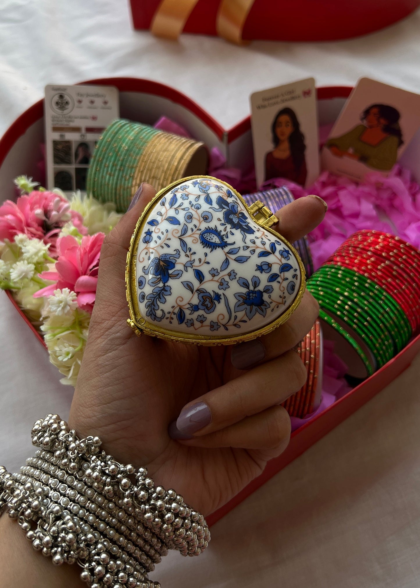 Heart Box- Birthday gift for her