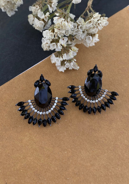 Black Berry Earrings