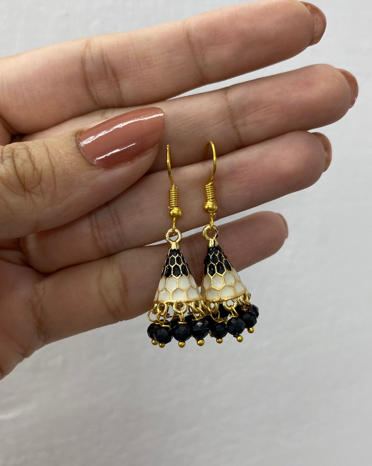 Black Cage Jhumka