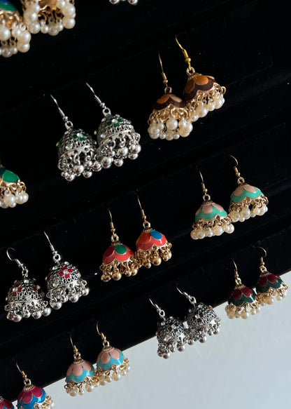 Jhumka Gift Box-16 Multi Earrings