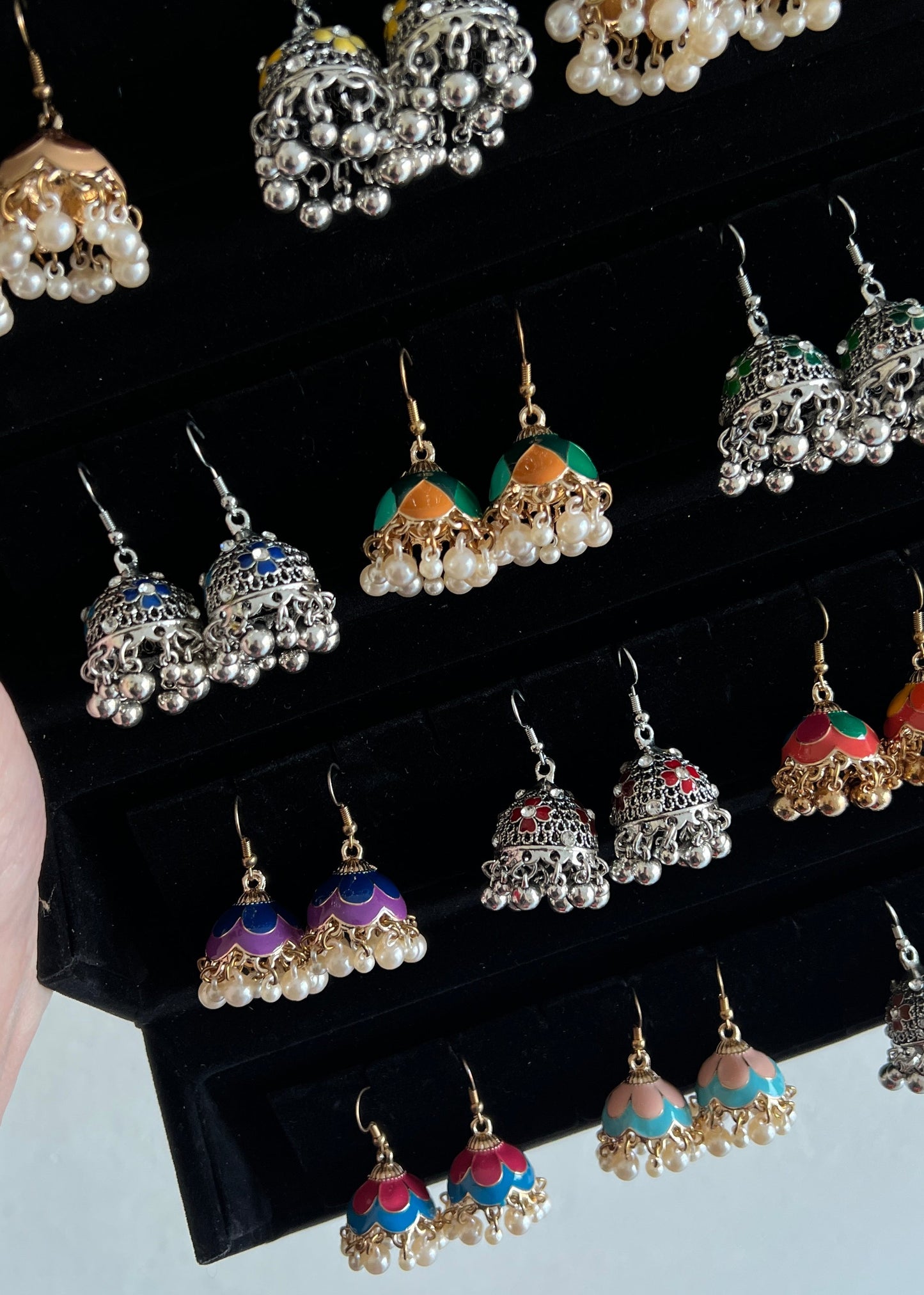 Jhumka Gift Box-16 Multi Earrings