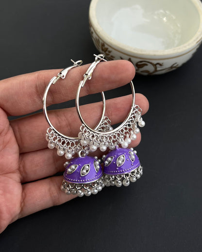 Lilac Chandbali